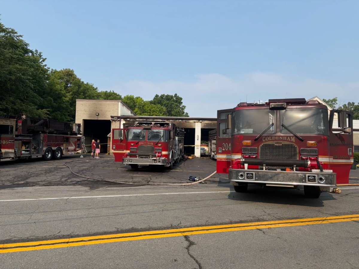 Departments from across Orange County and nearby communities also responded to support the Coldenham Fire District.