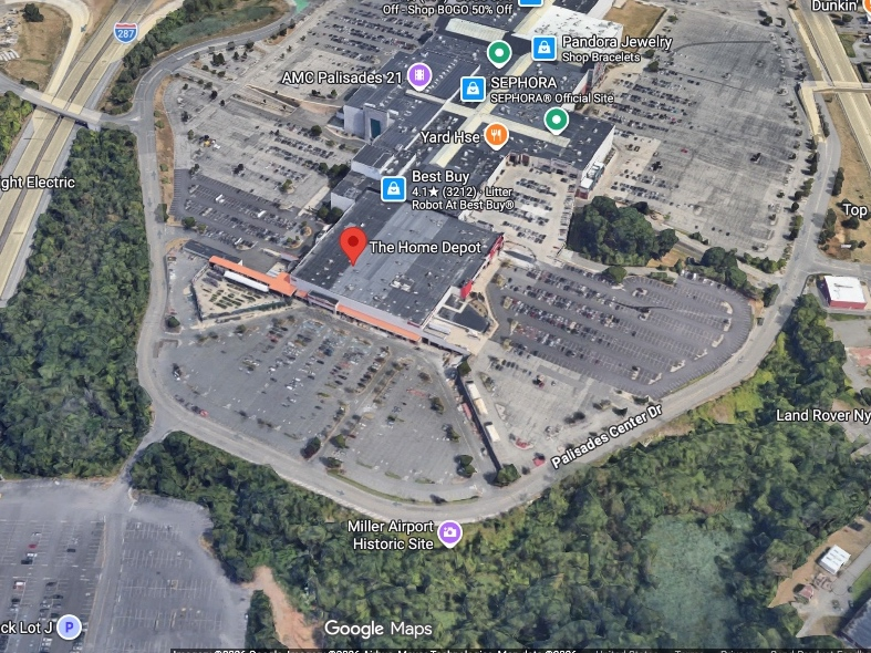 The Clarkstown Police Department responded to a reported single-vehicle crash on Palisades Center Drive, opposite Home Depot, in West Nyack.