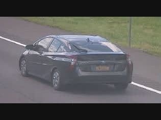 The fugitive is is believed to be driving a 2016 gray Toyota Prius with license plate HNH-7671. He was last seen in the area of Greenville Turnpike wearing black sweatpants and a black t-shirt.