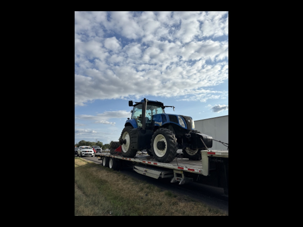 Tractors on tractor-trailers have to be mindful of height restrictions. 