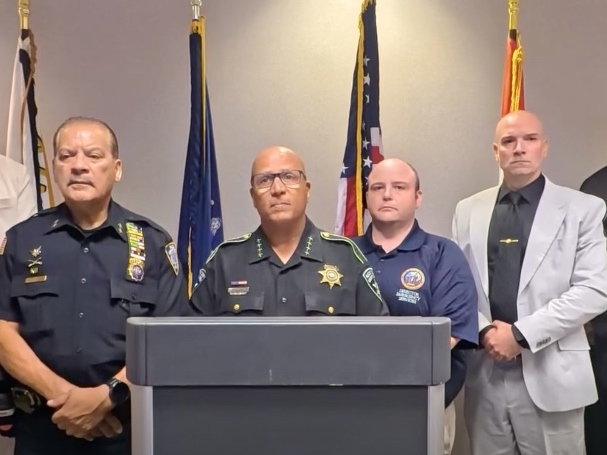 "Our thoughts and prayers are with all those affected by this tragic loss," Sheriff Juan J. Figueroa, Jr. said in a media briefing on Monday.