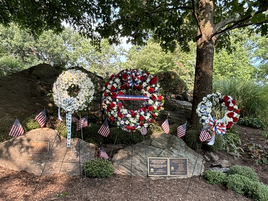 The event will be held at Girl Scout Rock, where the Sept. 11 memorial created by the Girl Scouts lists the names of Larchmont-Mamaroneck community members who were lost that day.