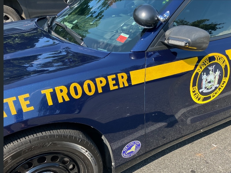 The New York State Police say the 46-year-old Pawling man was arrested on three misdemeanor counts of forcible touching.