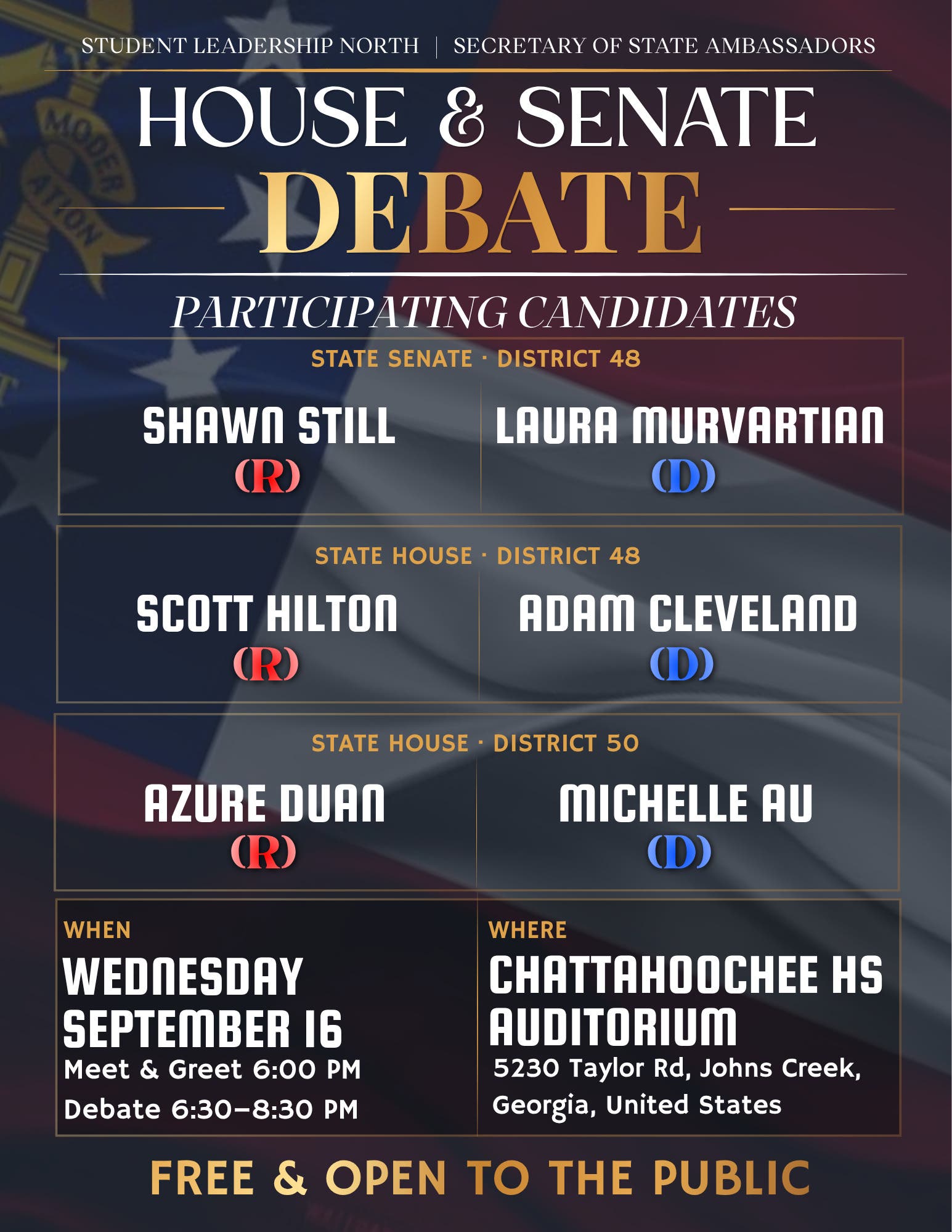 House & Senate Debate