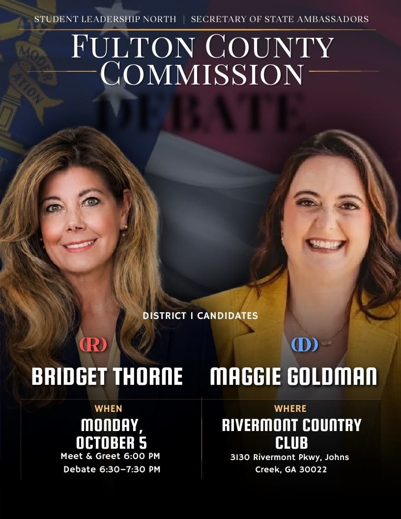Fulton County Commission Debate District 1