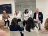 From left: Maryellen Frank, co-chair of Events for Impact FFC; Lindsay Wyman, CEO of SPEF; Cristina Vittoria, CEO of BGCG; and Rob Hebert, Chief Strategic Officer of CRI.