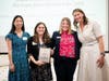 Jenny San Jose, Co-President of Impact FFC; Cara Mackler, Director of Community Impact of The Center for Empowerment and Education; Ashley Dunn, President & CEO of The Center for Empowerment and Education; Katharine Lumby, Co-President of Impact FFC.