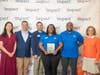 From left: Jenny San Jose, Co-President, Impact FFC; Craig Baker, CEO, BGCS; Sam Gordon, Director of Development, BGCS; Sedera Jones, Director of Programming, BGCS; Jerred Jones, Unit Director, BGCS; Kristen Rosenbaum, Co-President, Impact FFC 
