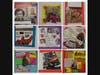 Examples of tiles created for community art project.