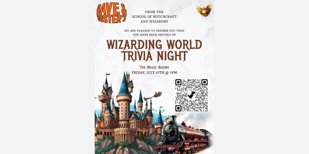 Wizarding World Trivia Night