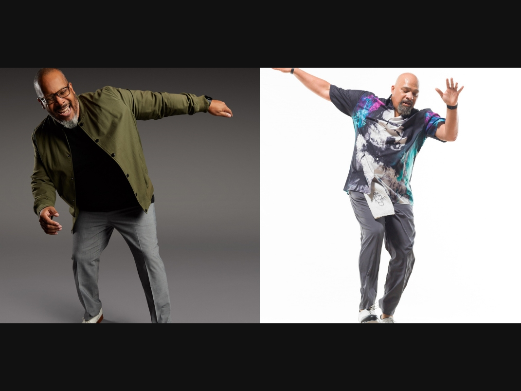 (L to R) Bril Barrett and Martin “Tré” Dumas III
