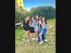 Sternthal with friends on the Alexander Muss High School in Israel Campus at Hod Hasharon