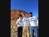Cook (middle) in Southern Israel