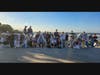 Caravan students outside the Peres Center for Peace & Innovation