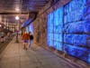 The K Street Virtual Gallery is DC's first permanent outdoor rotating digital art gallery