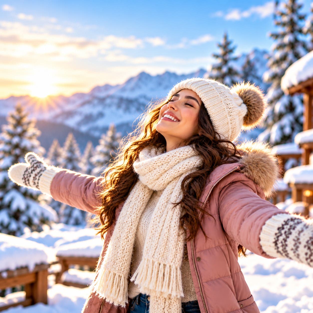Winter feels a little better when you’re wrapped in something warm, soft, and fresh. ❄️🧣