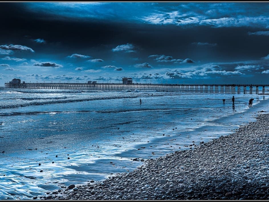 Blue Hour At The Pier