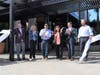 Oceanside Mayor, City Council and representatives from the property at the ribbon cutting of the Mission Pacific Hotel.