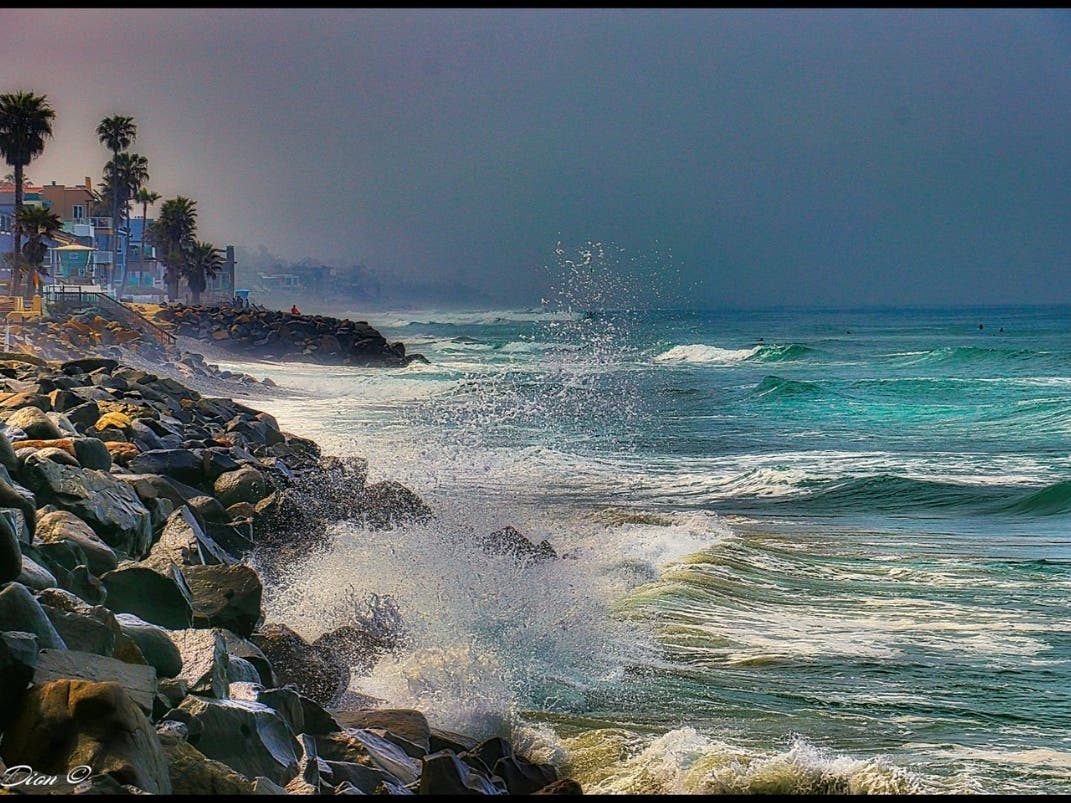 Looking South towards Carlsbad from Oceanside