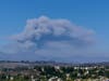 Smoke from Chaparral Fire visible from Oceanside.