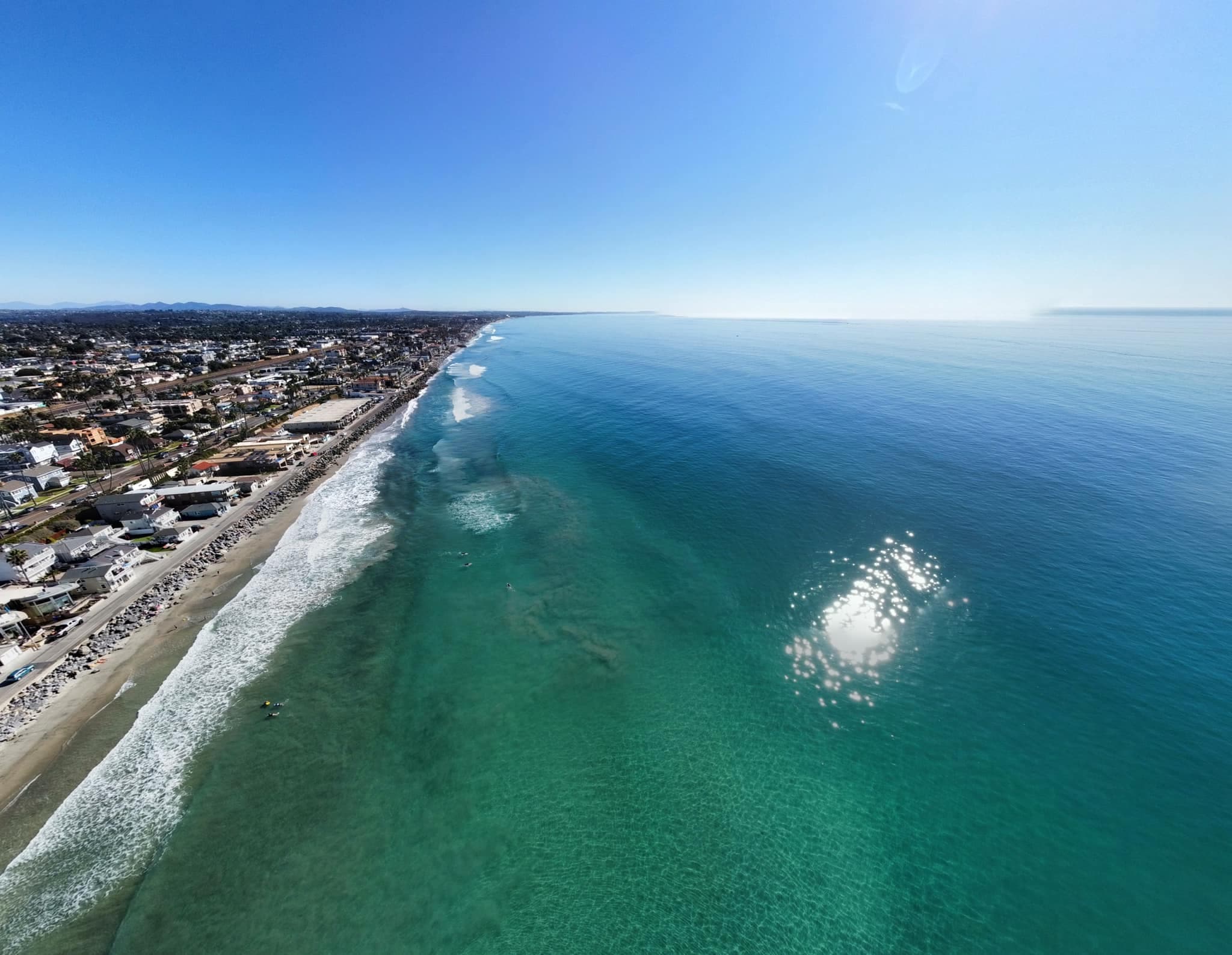 Oceanside View From Above