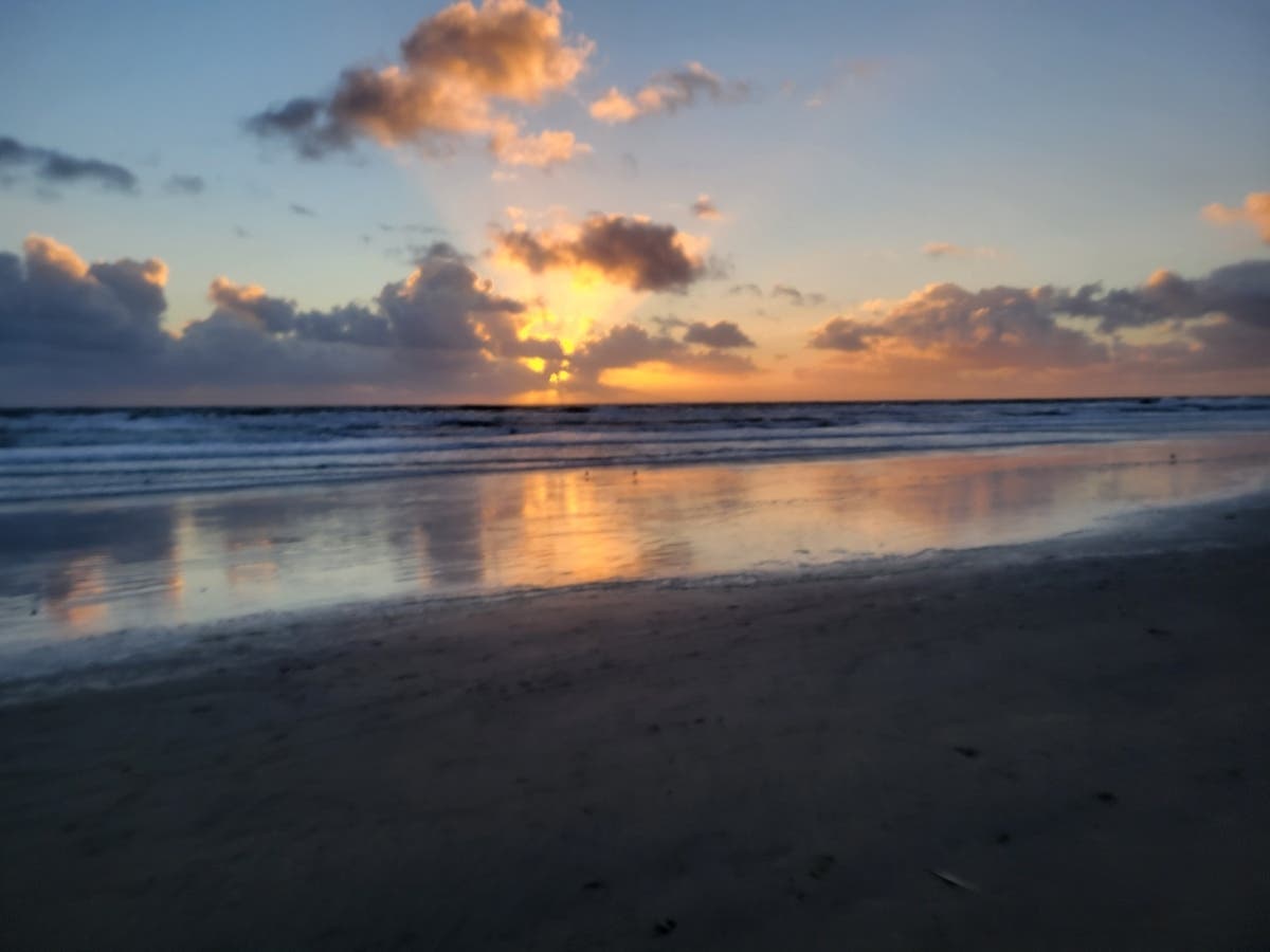 Taken Saturday, March 5 at 5:39pm on the Oceanside Strand