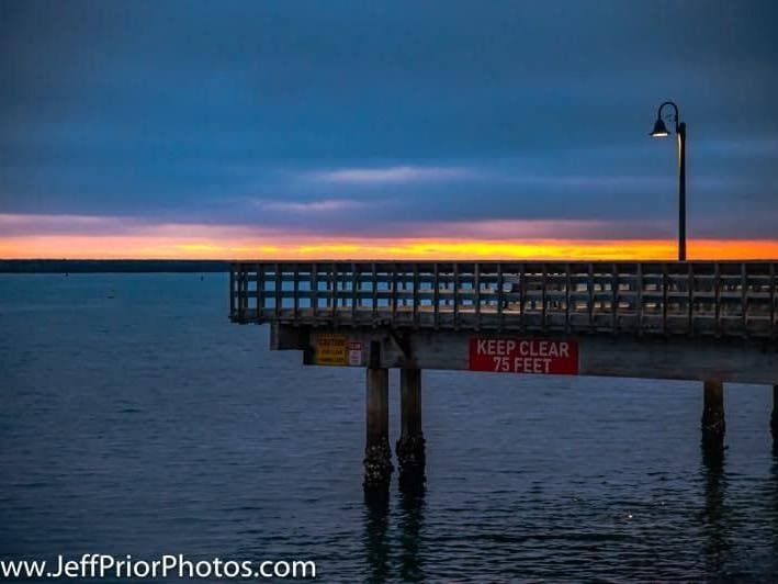 Sunset at the Fishing Pier