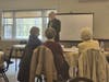 CT Representative Gucker shared with the audience the many policies he and his team have worked on for the preservation of our local water ways and land.