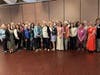 Pictured are representatives from the twenty-seven local charities who received grants.  The grants support their programs to help members of our community.  Standing center, is Kathy Sabagh, President of WCDNF.