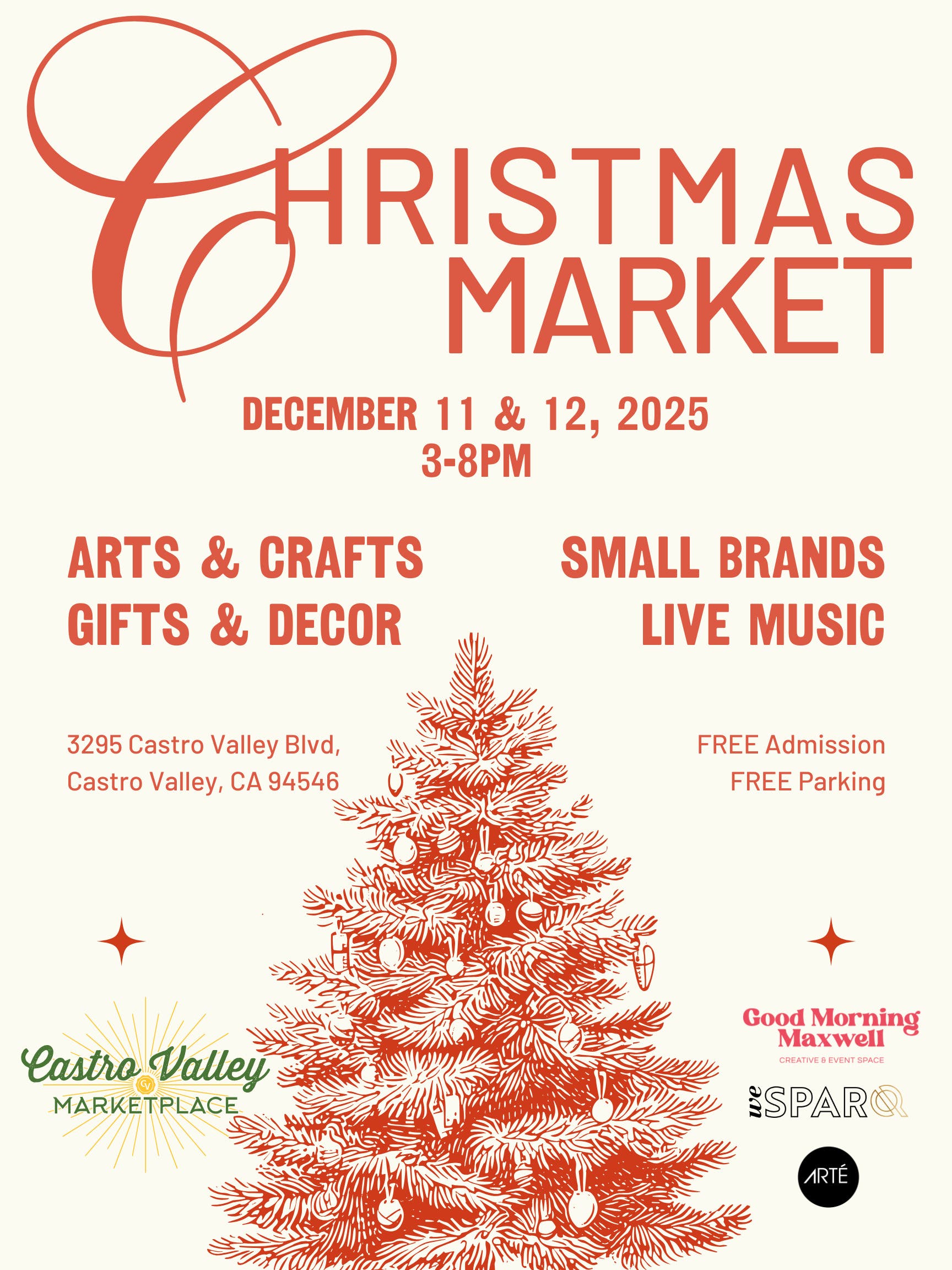 Christmas Market at Castro Valley Marketplace