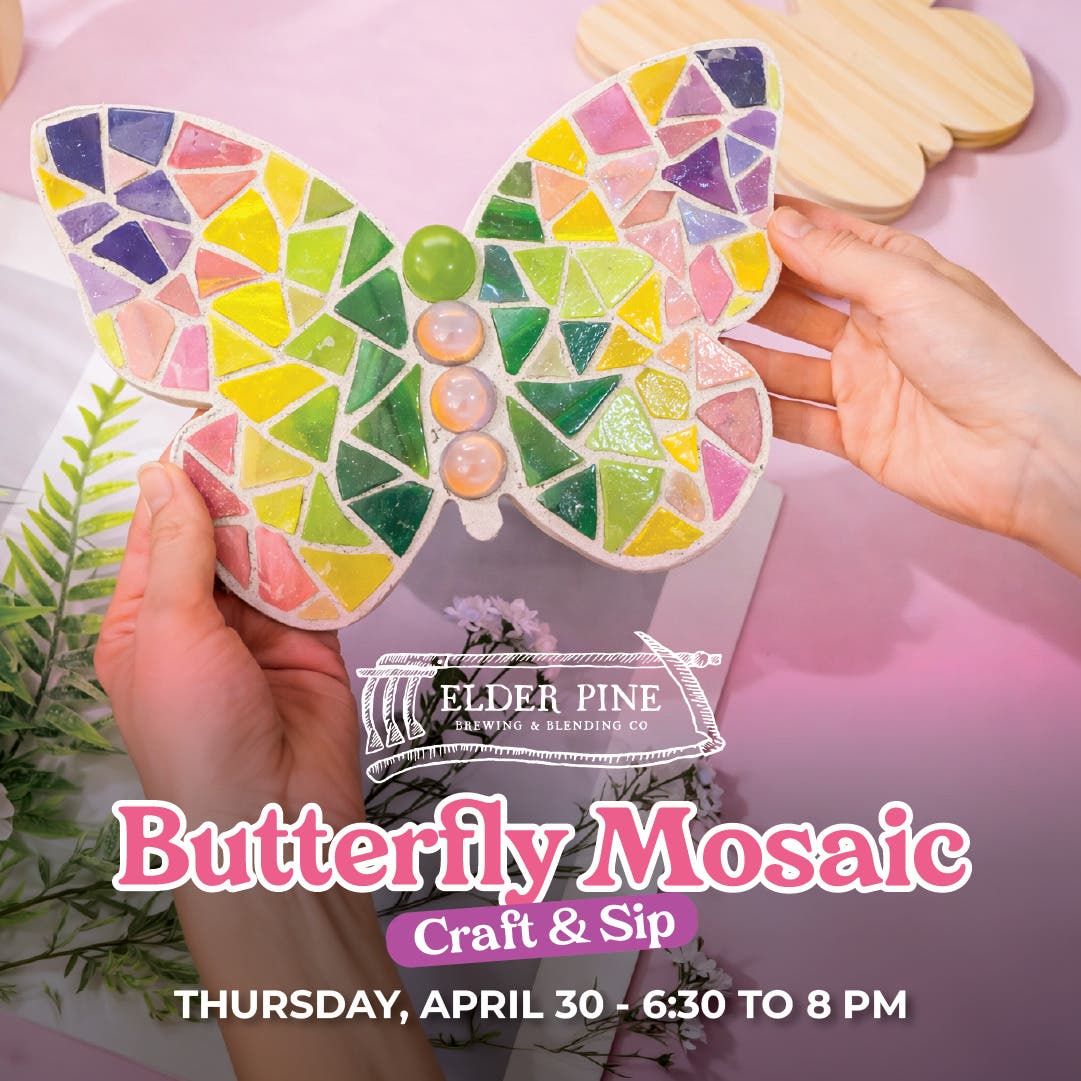 Make Your Own Butterfly Mosaic