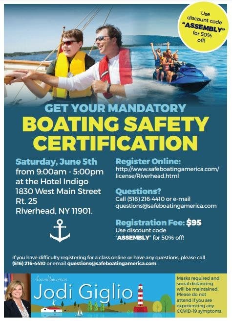 Jun 5 Safe Boating Course Riverhead NY Patch