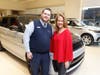 Bob La Penna, Director of Finance, Park Place Jaguar-Land Rover, with GRACE CEO Shonda Schaefer
