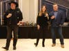 Ted Bilsky, owner of Scratch Kitchen, with Susan & Scot Coolbaugh, Poker Tournament champion
