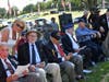 Survivors of the 1950 Chosin Reservoir battle at the dedication of the new Few Chosin Few Memorial at Dallas-Fort Worth National Cemetery.