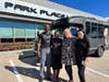 Black Heart Association Co-founders, Fredrick and Tara Robinson pictured with Kara Connor and Nicole Curtright of Park Place Dealerships.