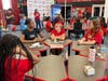 The girls rotated through small-group mentoring sessions designed to support the Girls Inc. mission of inspiring all girls to be strong, smart and bold.