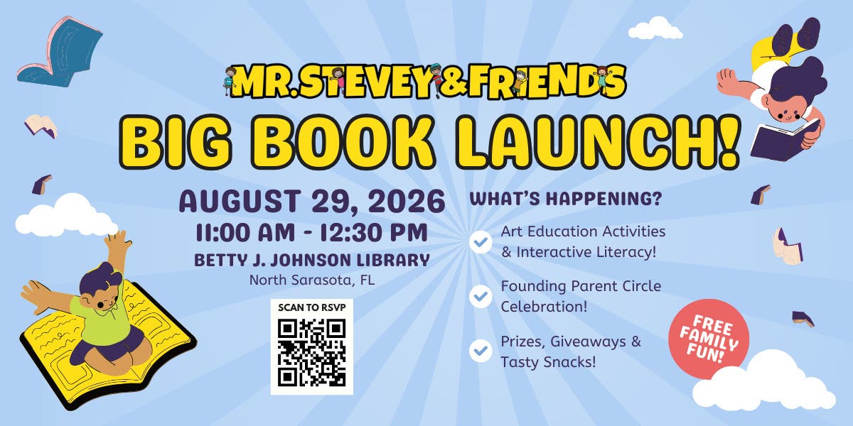 Mr. Stevey's Big Book Launch & Founding Families Celebration!