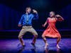 Seniors Jamie Mann and Camille Foisie perform the musical number, "There's Nothing I Wouldn't Do." Both will be pursuing BFAs in musical theatre in the fall. 