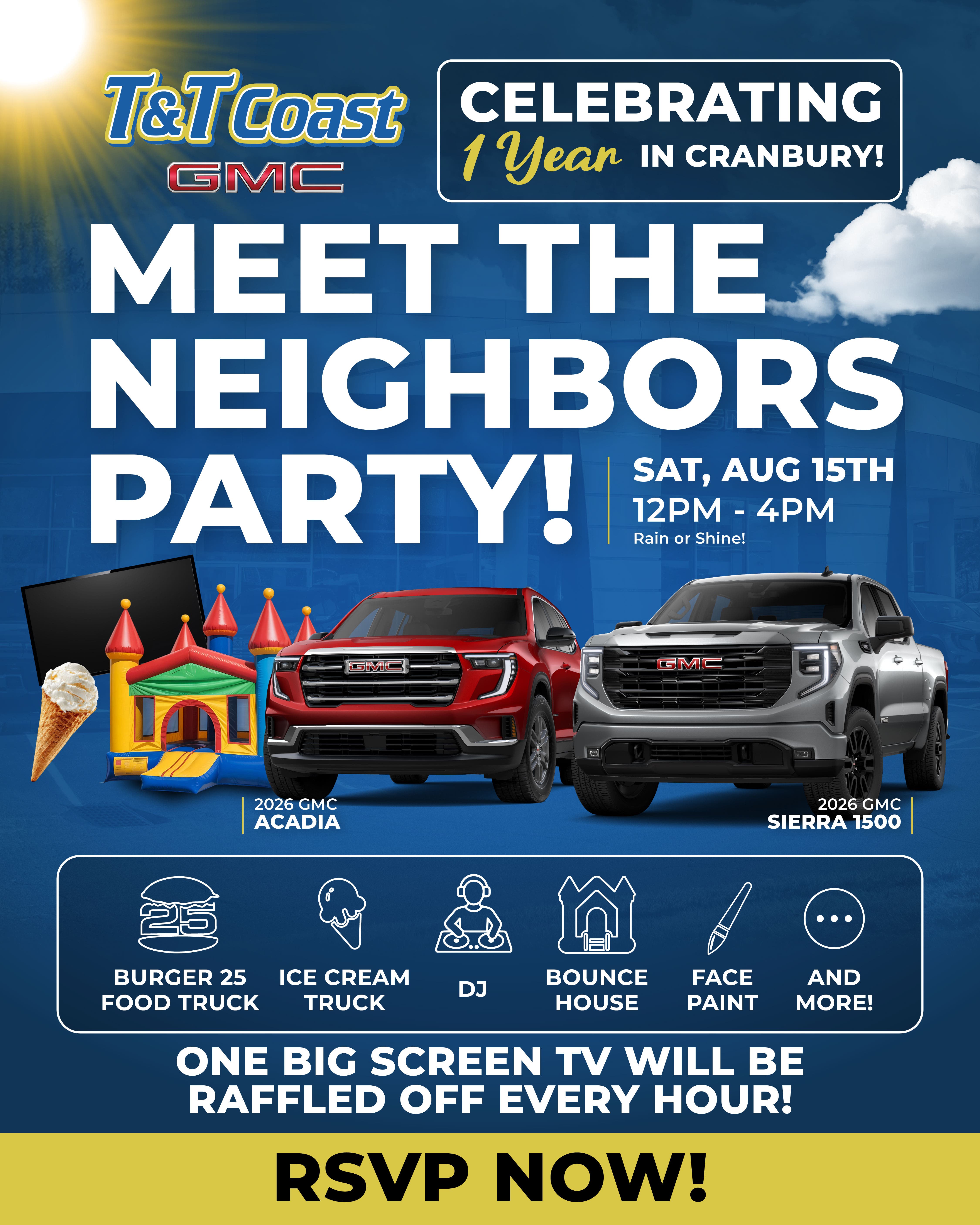 T&T Coast GMC's Meet The Neighbors Party