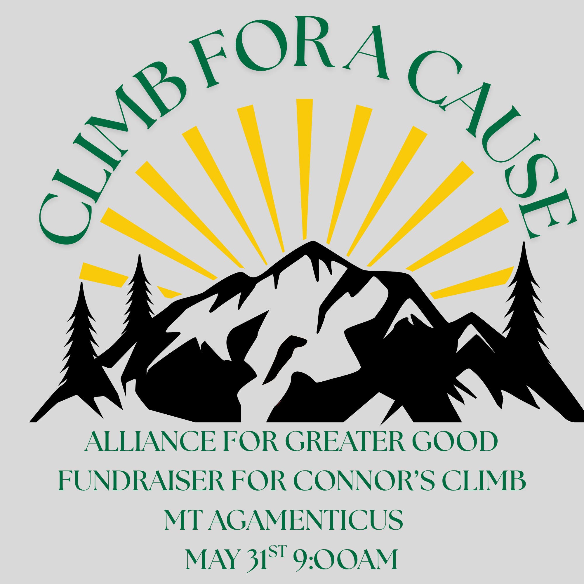 Alliance For Greater Good's Fundraising Hike for Connor's Climb