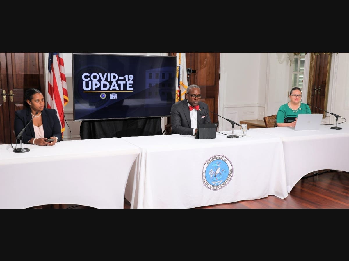 Government House weekly press briefing on Monday.