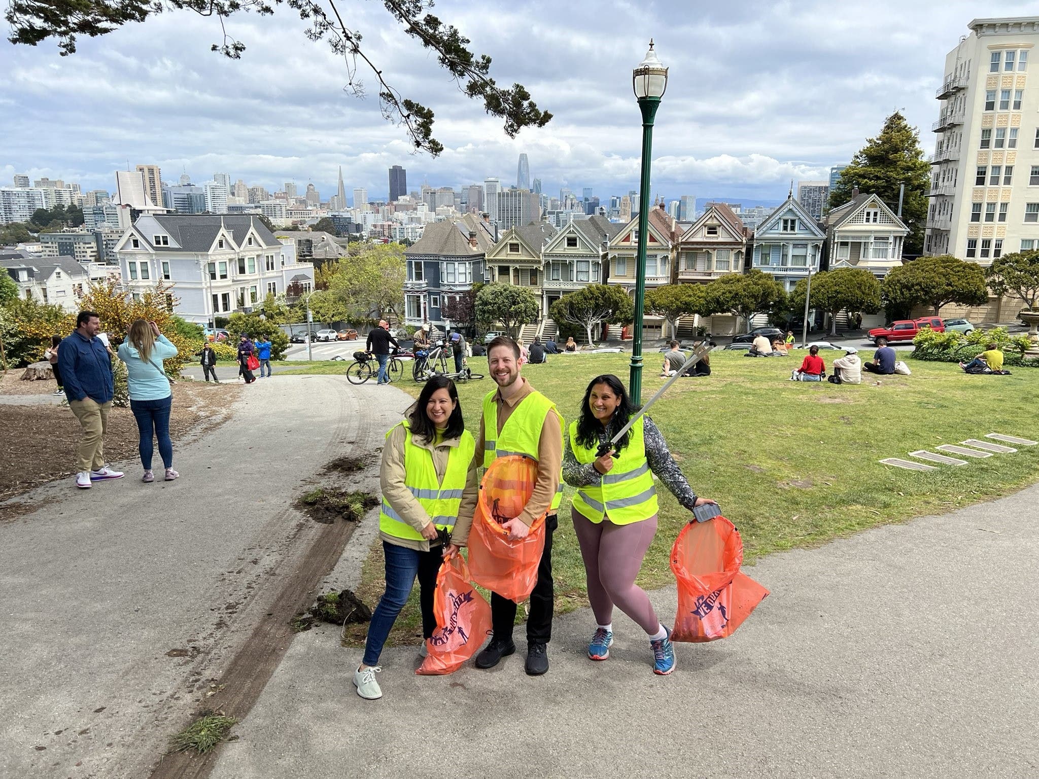 Alamo Square Cleanup