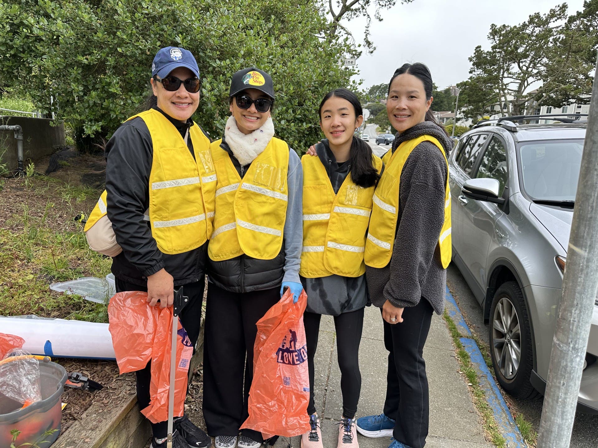 Diamond Heights Median Project Cleanup