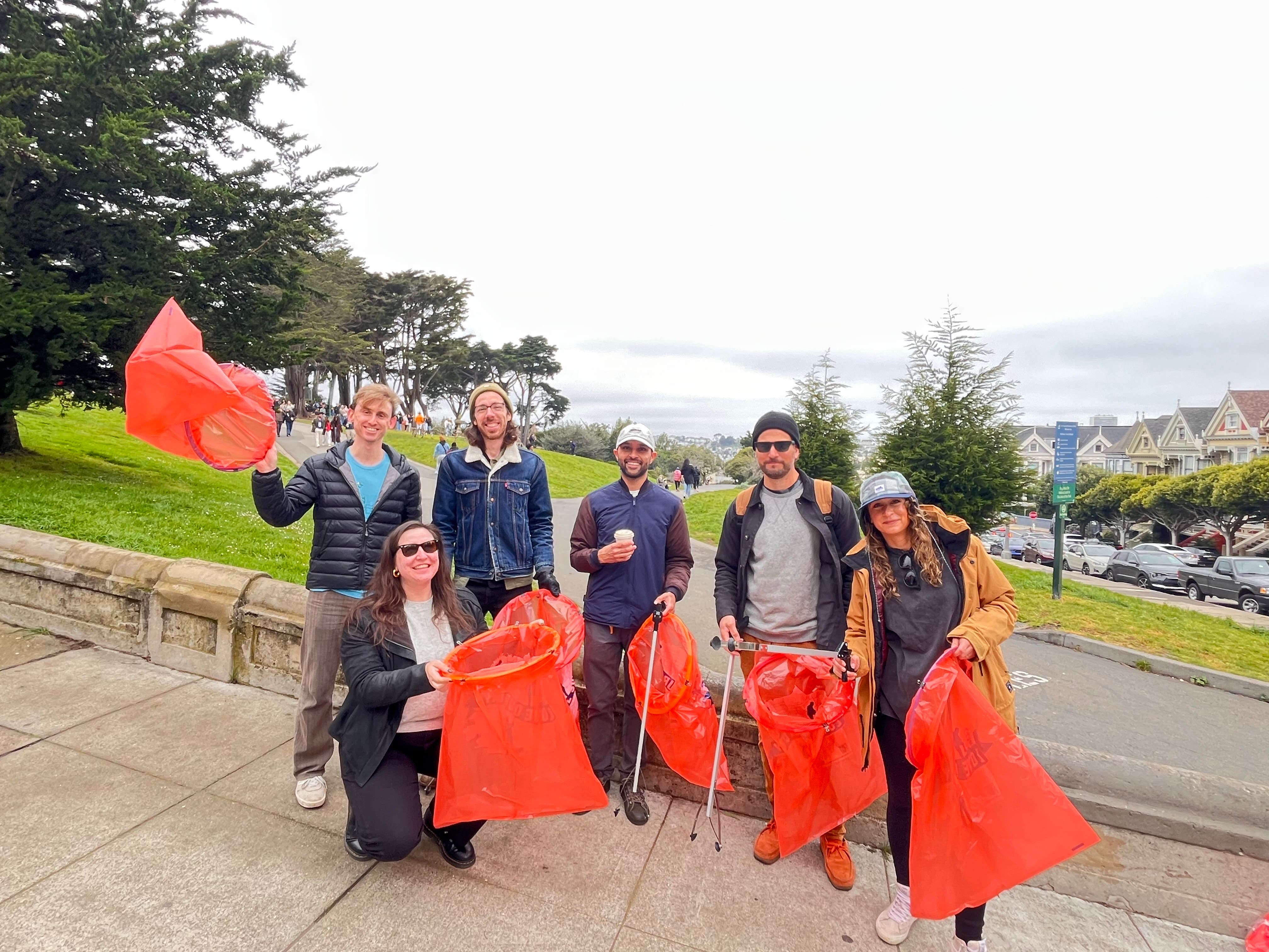 Alamo Square Cleanup