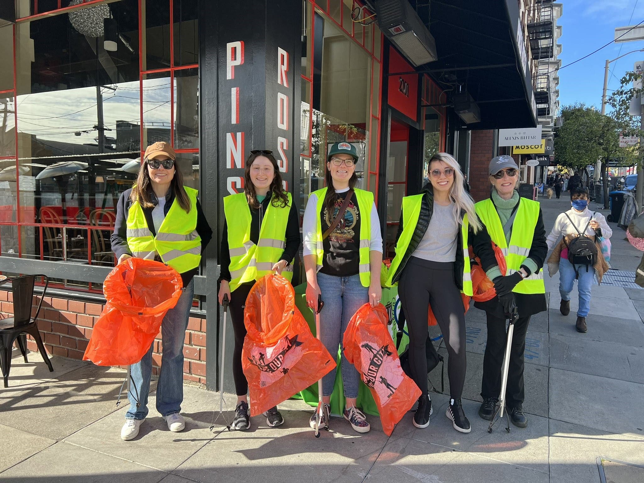 Fillmore Street Happy Hour Cleanup