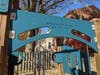 The phone # for repair info is on the equipment. I called and was told that a certified playground safety inspector could quickly evaluate & advise the HOA. Maybe one did, but  "leave the broken stuff hanging" — was that recommended by the inspector?