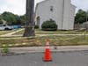 Residents try to warn other residents of the hazard. Many joggers, dog walkers, parents with strollers, school children, and health walkers pass by this busy spot. 