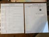 Page 1 and 36 from the inspection report. Residents' names and addresses are masked (redacted). 