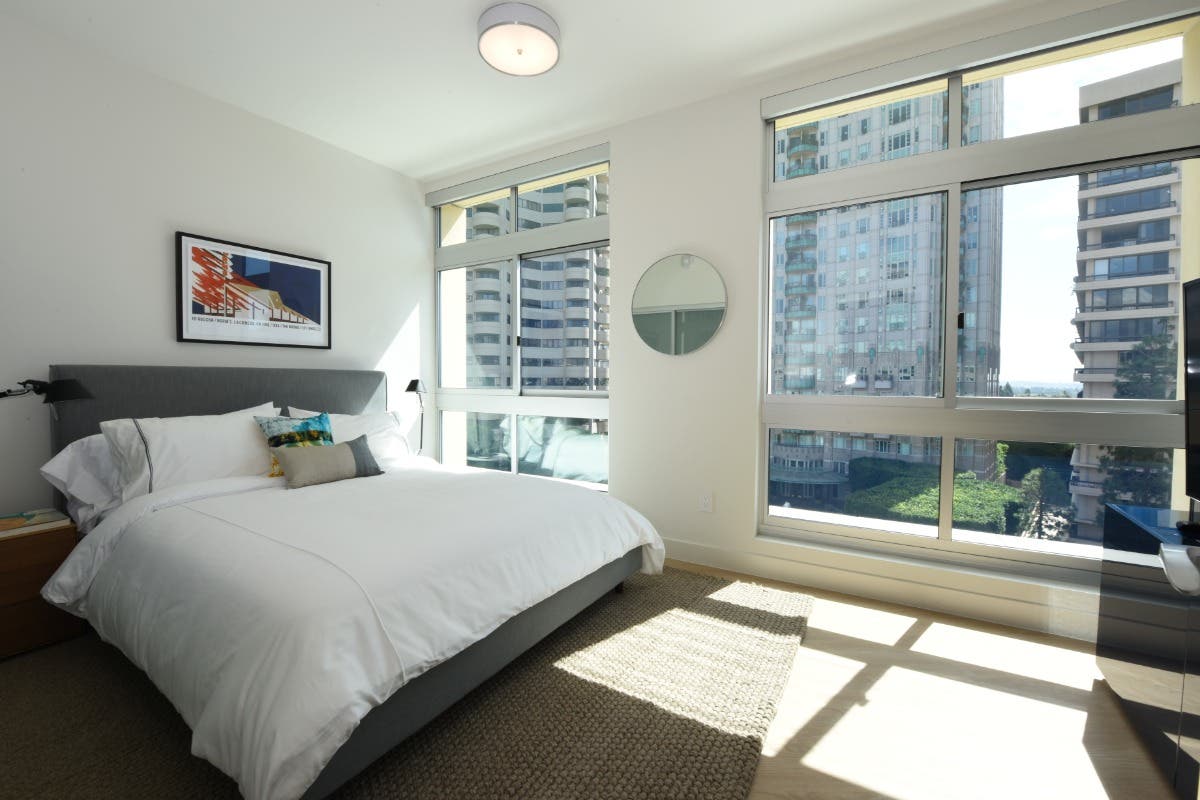 A closer look at Wilshire Corridor Apartments With Private Balcony